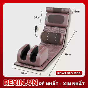 Nệm massage toàn thân M08 Rowanto 2023